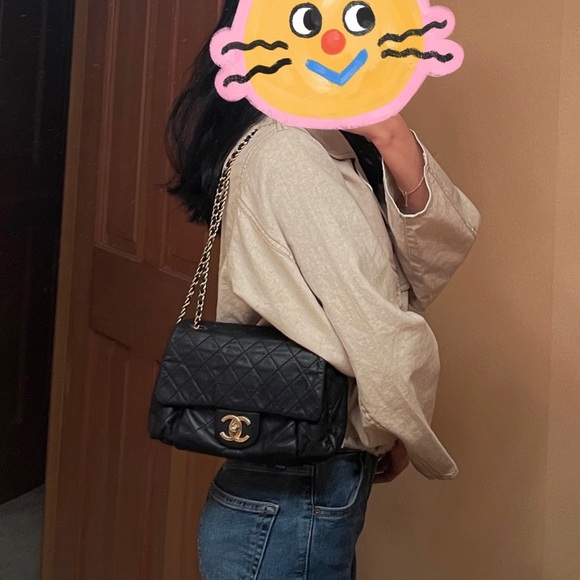 CHANEL Handbag Black Quilted Reissue Flap Bag - Picture 2 of 9